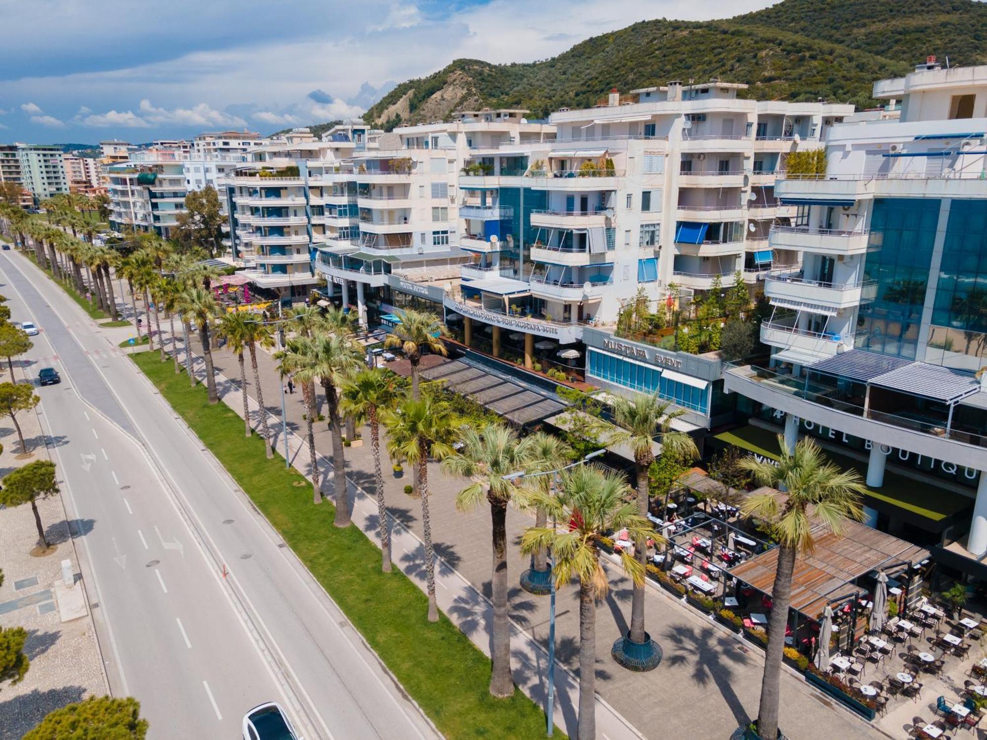 Mustafa Suites Вльора Екстер'єр фото