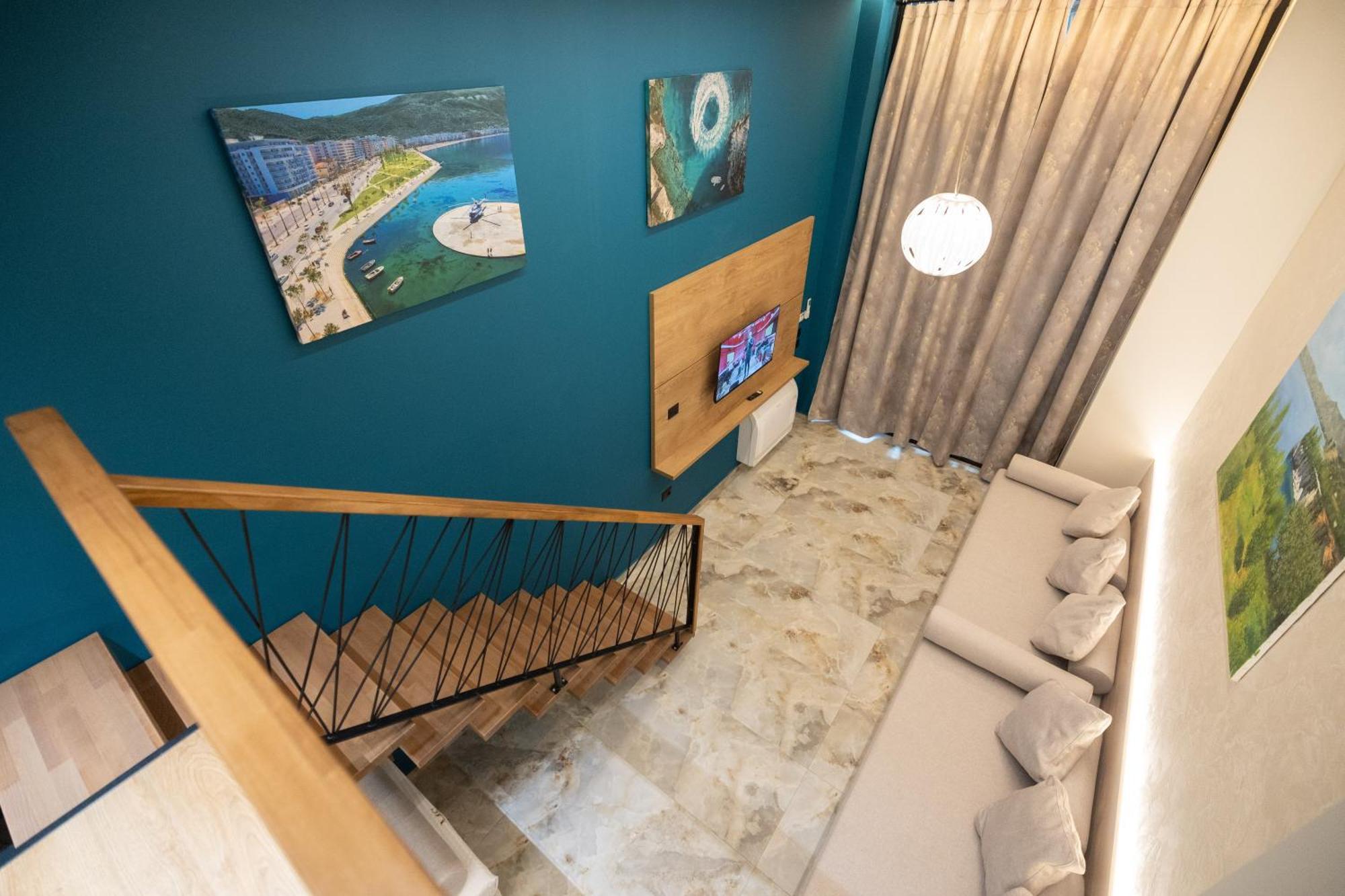 Mustafa Suites Вльора Номер фото